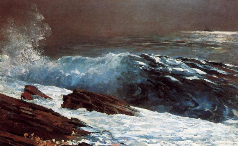 Winslow Homer Sunlight on the Coast,